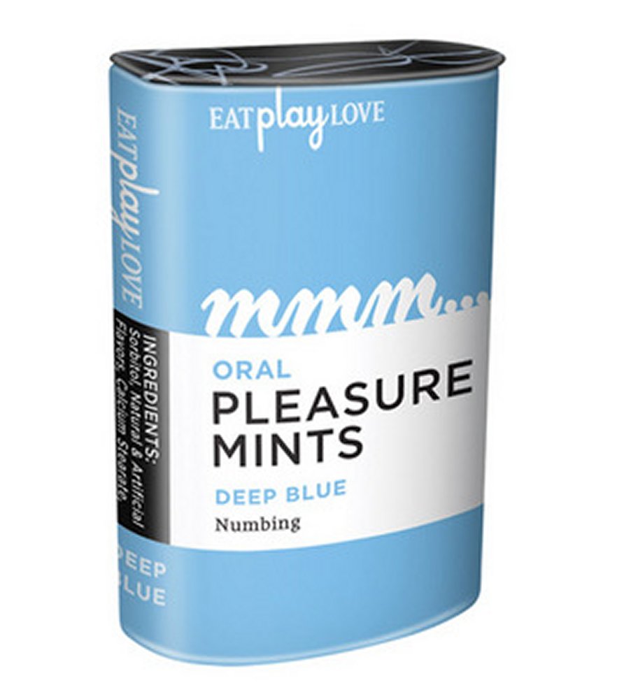 Oral Pleasure Mints Deep Blue Numbing