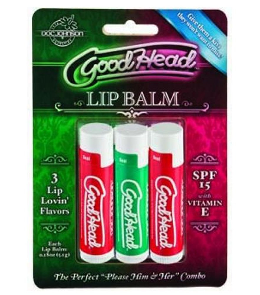 GoodHead Lip Balm 3 Pack