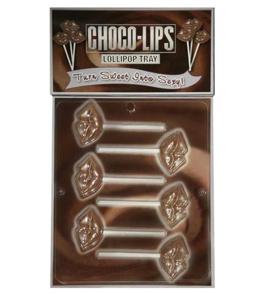 Choco Lips Lollipop Tray