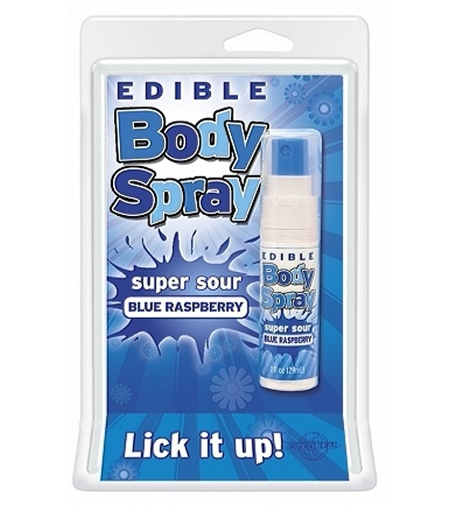 Edible Body Spray Blue Raspberry
