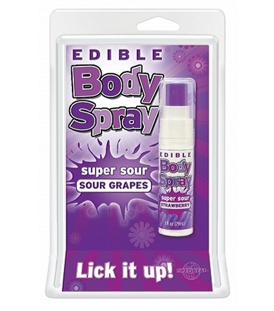 Edible Body Spray Grape