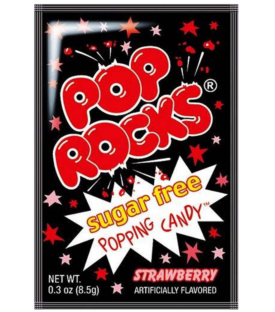 Pop Rocks Sugar Free Strawberry